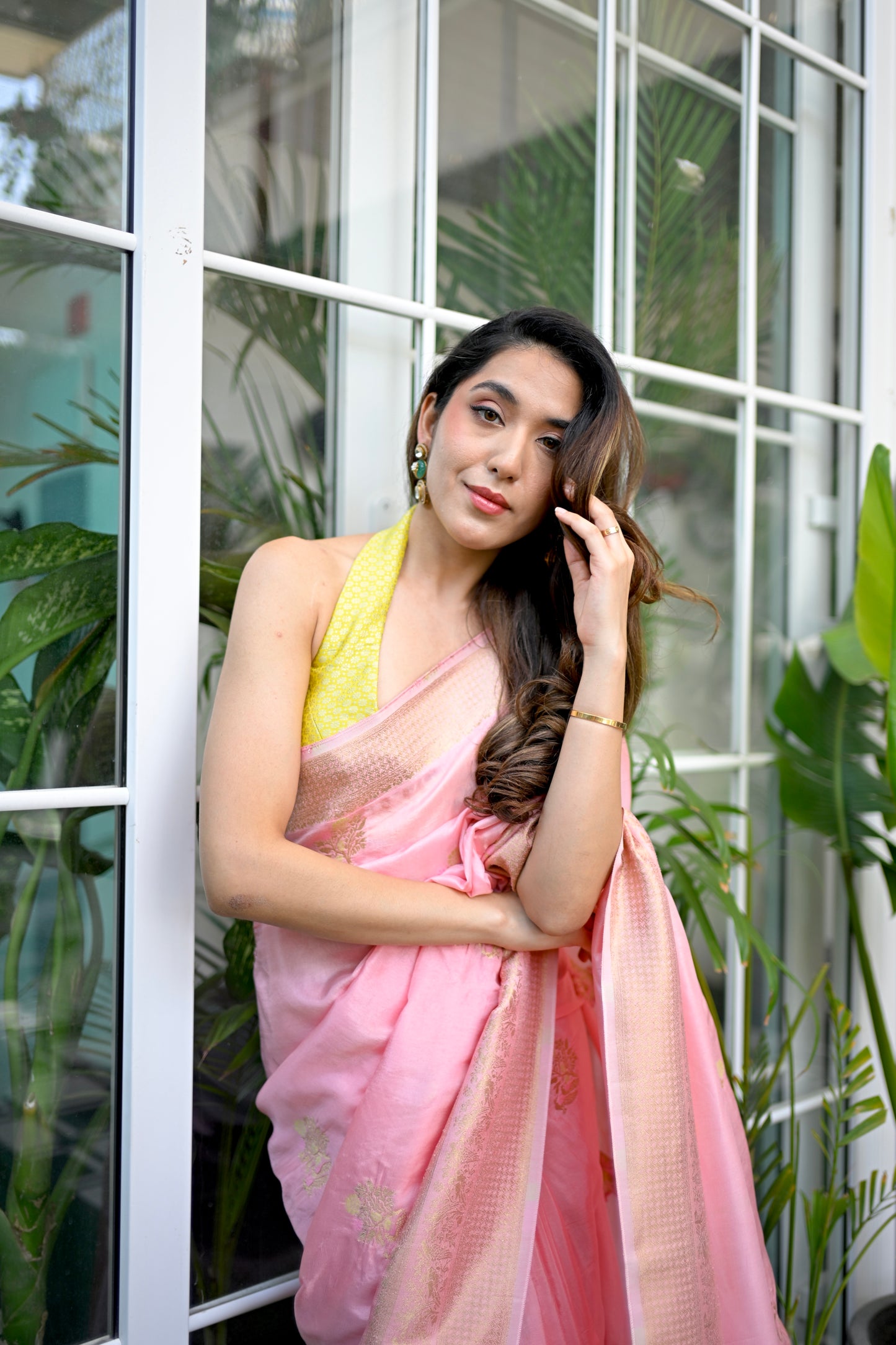 MIRA COTTOM CANDY PINK MEENA BUTA