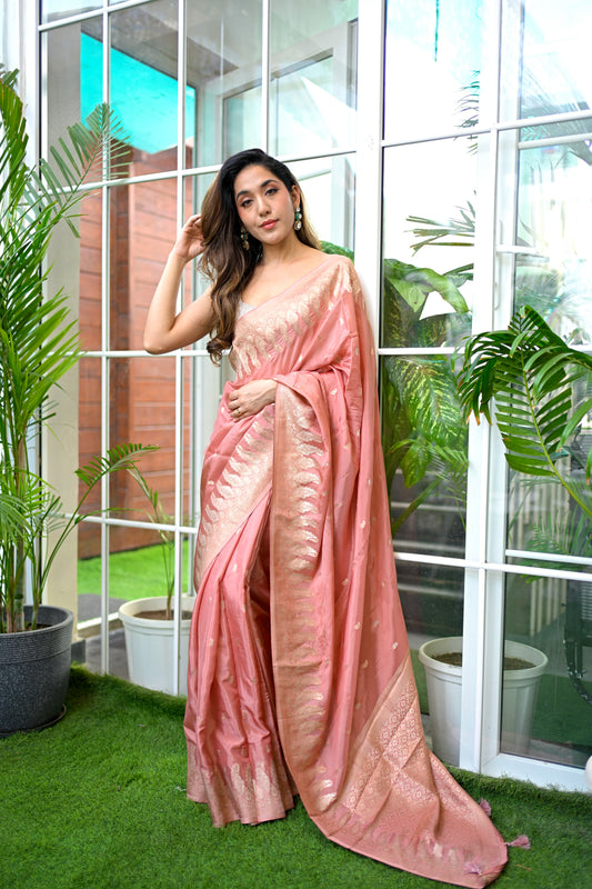 GLOSS DRAPE ROSE